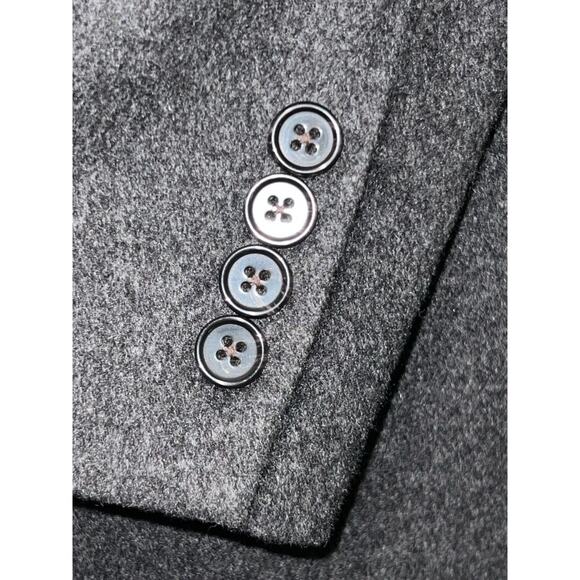 Ralph Lauren Black Label Wool Blazer - Size 40L Black Jacket Blazer Sports Coat - Picture 3 of 15